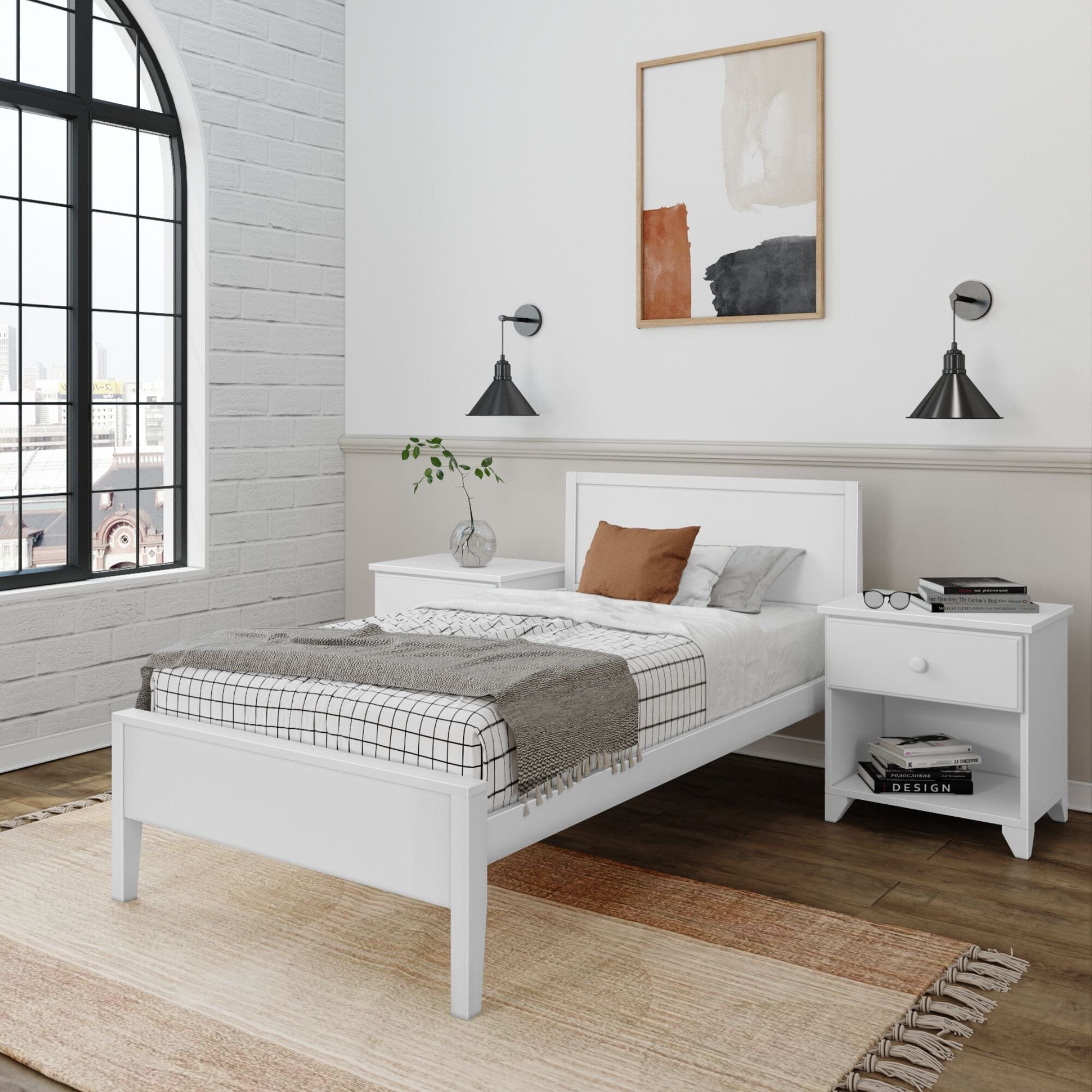 Panel Bed - Twin