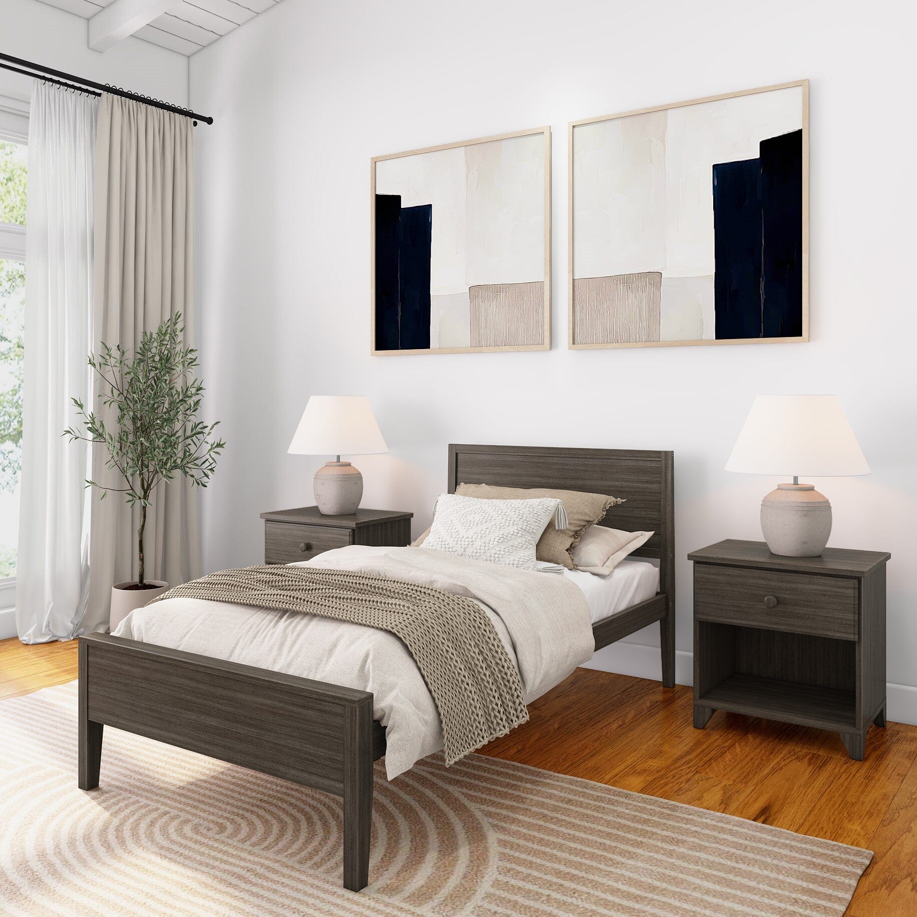 Panel Bed - Twin - Image 3
