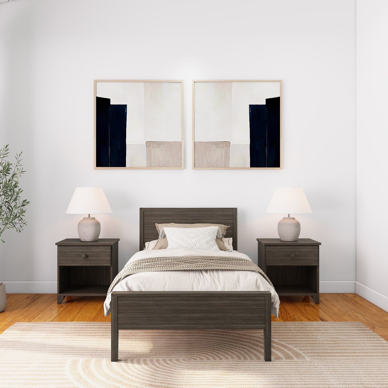 Panel Bed - Twin - Image 6