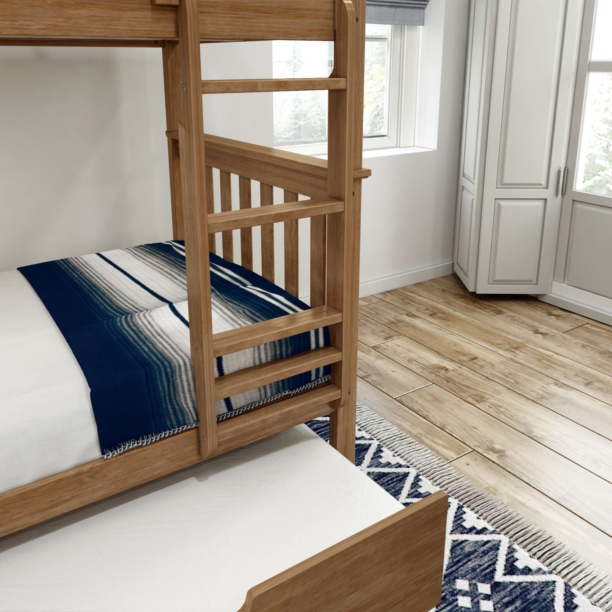 Classic Twin over Twin Bunk Bed + Trundle - Image 19