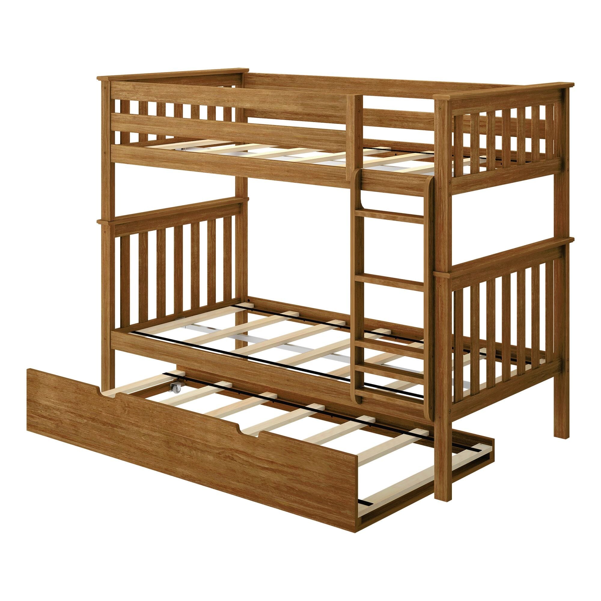 Classic Twin over Twin Bunk Bed + Trundle - Image 24