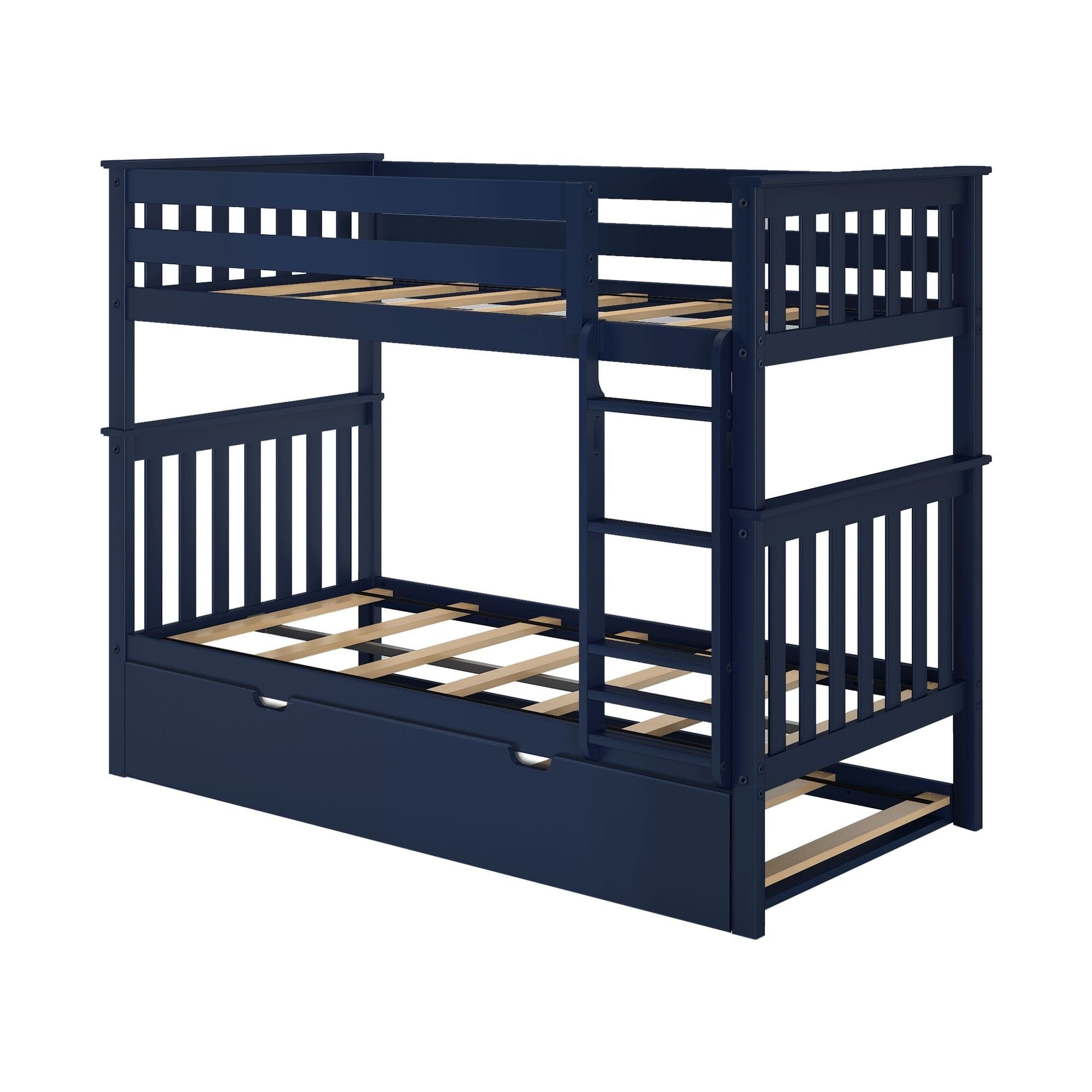 Classic Twin over Twin Bunk Bed + Trundle - Image 13