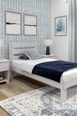 Rustic Slatted Bed - Twin