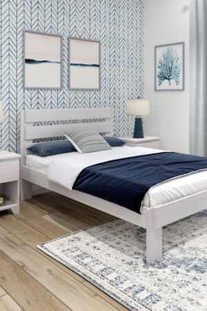 Rustic Slatted Bed - Full