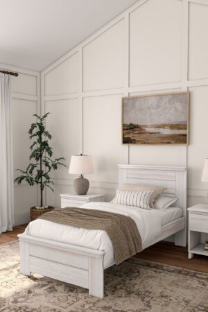 Rustic Panel Bed - Twin