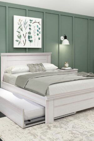 Rustic Panel Bed + Trundle - Full